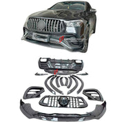 DRY CARBON BODY KIT FOR MERCEDES-BENZ GLE COUPE AMG C167 GLE53 GLE63 FACELIFT 2023+

Set includes:

Front lip
Front Grille
Fender Flares
Rear Spoiler
Rear Diffuser

Material: Dry carbon fiber

NOTE: Professional installation is required

Contact us for pricing

Payment ►
Visa

Mastercard

PayPal with a credit card (add 4.4% at checkout)
Payoneer
Cryptocurrency
Shipment ►
By express DHL/UPS/TNT/FedEx
To the local international airport
Special line by air
Special line by the sea
To Europe and the UK by train
