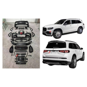 DRY CARBON BODY KIT for MERCEDES-BENZ GLS-CLASS X167 2019 - 2023 FORZA PERFORMANCE custom fit B800 Style

Set includes:
Front Lip
Front Bumper Assembly
Front Grille
Fender Flares
Roof Spoiler
Rear Bumper Center Trim
Rear Diffuser
Exhaust Tips

Material: Dry Carbon

NOTE: Professional installation is required.
