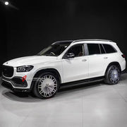 DRY CARBON BODY KIT for MERCEDES-BENZ GLS-CLASS X167 2019 - 2023 FORZA PERFORMANCE custom fit B800 Style

Set includes:
Front Lip
Front Bumper Assembly
Front Grille
Fender Flares
Roof Spoiler
Rear Bumper Center Trim
Rear Diffuser
Exhaust Tips

Material: Dry Carbon

NOTE: Professional installation is required.