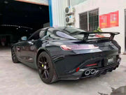 DRY CARBON BODY KIT for MERCEDES BENZ GT C GT S 2014 - 2023

Set includes:

Front Lip
Side Skirts
Front Fender Cover
Rear Wing Spoiler
Rear Diffuser

Material: Dry Carbon

Note: Professional installation is required

CONTACT US FOR PRICING