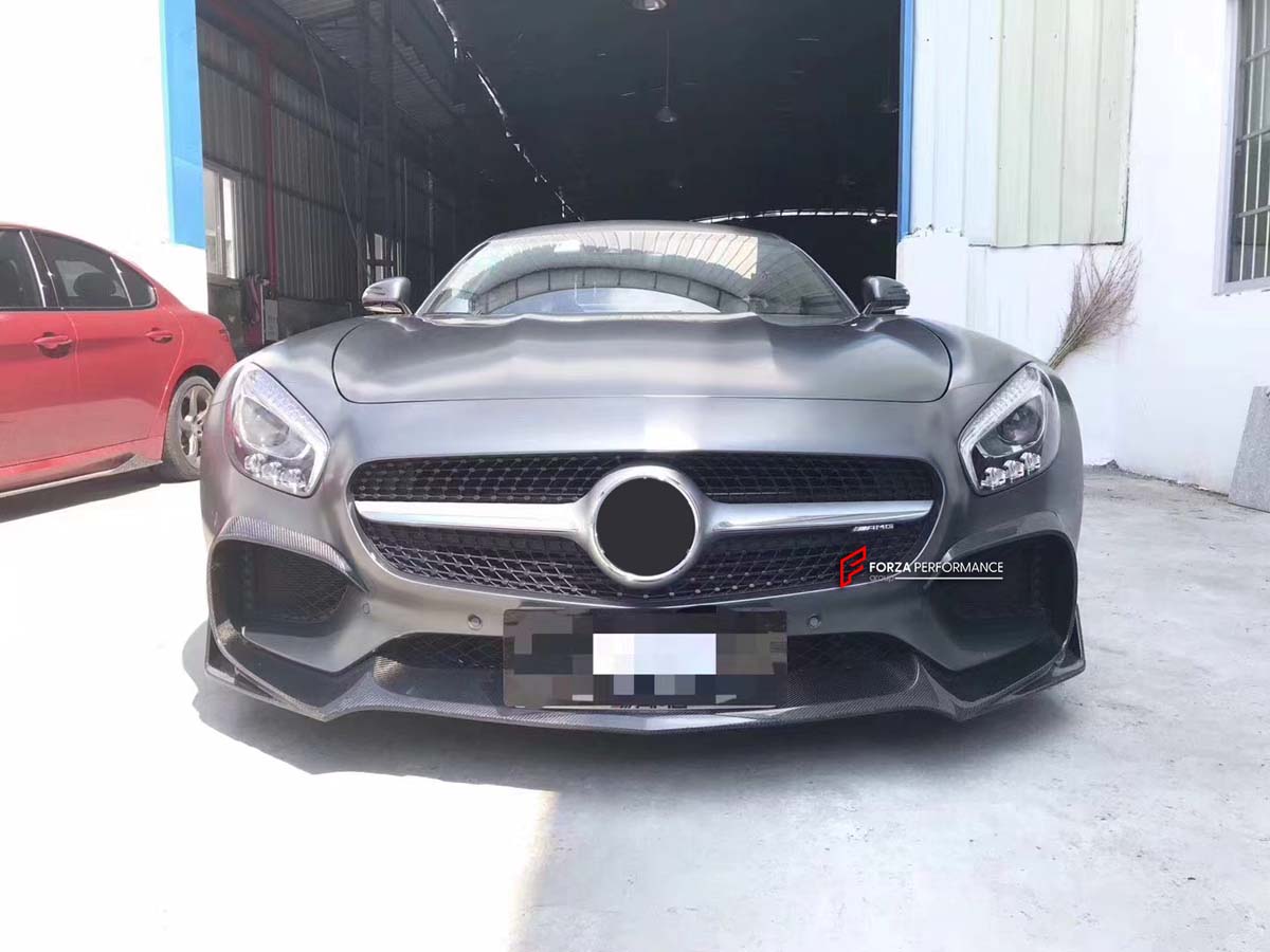 DRY CARBON BODY KIT for MERCEDES BENZ GT C GT S 2014 - 2023

Set includes:

Front Lip
Side Skirts
Front Fender Cover
Rear Wing Spoiler
Rear Diffuser

Material: Dry Carbon

Note: Professional installation is required

CONTACT US FOR PRICING