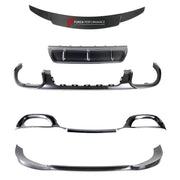 DRY CARBON BODY KIT for MERCEDES-BENZ S-CLASS MAYBACH W223 S580 S680 2021+

Set includes:
Front Lip
Front Bumper Air Vent Covers
Ducktail Spoiler
Rear Diffuser

Material: Dry Carbon

NOTE: Professional installation is required.
