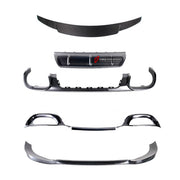 DRY CARBON BODY KIT for Mercedes Benz S Class S680 W223 2020+
Set includes:

Front Lip
Front Bumper Air Vent Cover
Ducktail Spoiler
Rear Bumper Air Vent Cover
Rear Diffuser
Material: Dry Carbon

NOTE: Professional installation is required.
