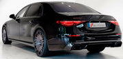 DRY CARBON BODY KIT for Mercedes Benz S Class S680 W223 2020+
Set includes:

Front Lip
Front Bumper Air Vent Cover
Ducktail Spoiler
Rear Bumper Air Vent Cover
Rear Diffuser
Material: Dry Carbon

NOTE: Professional installation is required.