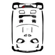 DRY CARBON BODY KIT for MERCEDES BENZ SL 63 R232 2022+ Forza Performance Custom fit
Set includes:

Front Lip
Front Air Intakes
Side Skirts
Rear Diffuser
Rear Spoiler
Exhaust Tips
Material: Dry Carbon

NOTE: Professional installation is required.