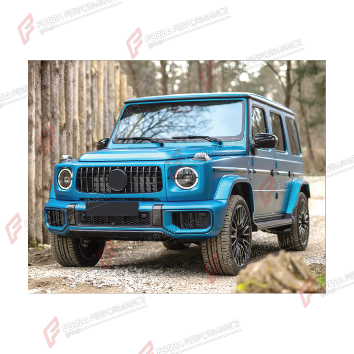DRY CARBON BODY KIT for Mercedes-Benz G-Class W465 G63 G450D G500 G550 2025+
Set includes:

Front Bumper Assembly
Side Mirror Covers
Side Skirts
Body Side Door Moldings
Spare Wheel Tire Cover
Material: Dry Carbon

NOTE: Professional installation is required.