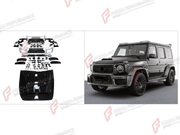 DRY CARBON BODY KIT for MERCEDES-BENZ G-CLASS W465 G63 G450D G500 G550 2025+ FORZA PERFORMANCE custom fit B800
Set includes:

Front Bumper Assembly
Hood Bonnet
Front Fenders
Rear Fenders
Rear Bumper Assembly
Material: Dry Carbon, Plastic

NOTE: Professional installation is required.
