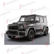 DRY CARBON BODY KIT for MERCEDES-BENZ G-CLASS W465 G63 G450D G500 G550 2025+ FORZA PERFORMANCE custom fit B800
Set includes:

Front Bumper Assembly
Hood Bonnet
Front Fenders
Rear Fenders
Rear Bumper Assembly
Material: Dry Carbon, Plastic

NOTE: Professional installation is required.