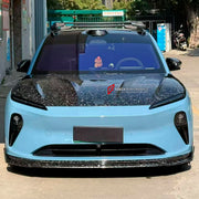 DRY CARBON BODY KIT for Nio ET5 ET5T Touring 2022+
Set includes:

Front Lip
Hood Bonnet
Side Skirts
Rear Diffuser
Material: Dry Carbon

NOTE: Professional installation is required.