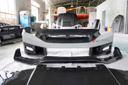 DRY CARBON BODY KIT for Nissan GT-R R35 2007 - 2016
Set includes:

Front Bumper
Front Lip
Front Canards
Hood Bonnet
Side Skirts
Rear Spoiler Wing
Trunk Lid
Rear Diffuser
Rear Bumper
Material: Dry Carbon

NOTE: Professional installation is required.