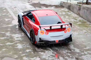 DRY CARBON BODY KIT for NISSAN GT-R R35 FACELIFT 2016 - 2023

Set includes:

Front Bumper Assembly
Front Fog Lights
Canards
Hood Bonnet
Fender Flares
Side Skirts
Spoiler
Rear Bumper Assembly

Material: Carbon

Note: Professional installation is required.
