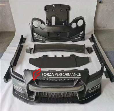 DRY CARBON BODY KIT for NISSAN GT-R R35  Set include:  Front Bumper Side Skirts Rear Spoiler Rear Bumper