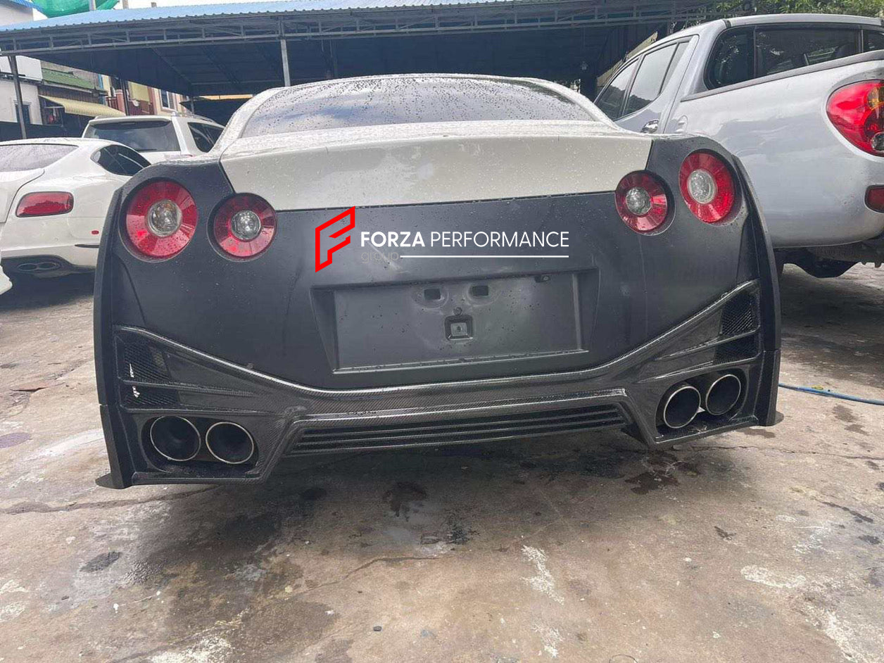 DRY CARBON BODY KIT for NISSAN GT-R R35  Set include:  Front Bumper Side Skirts Rear Spoiler Rear Bumper