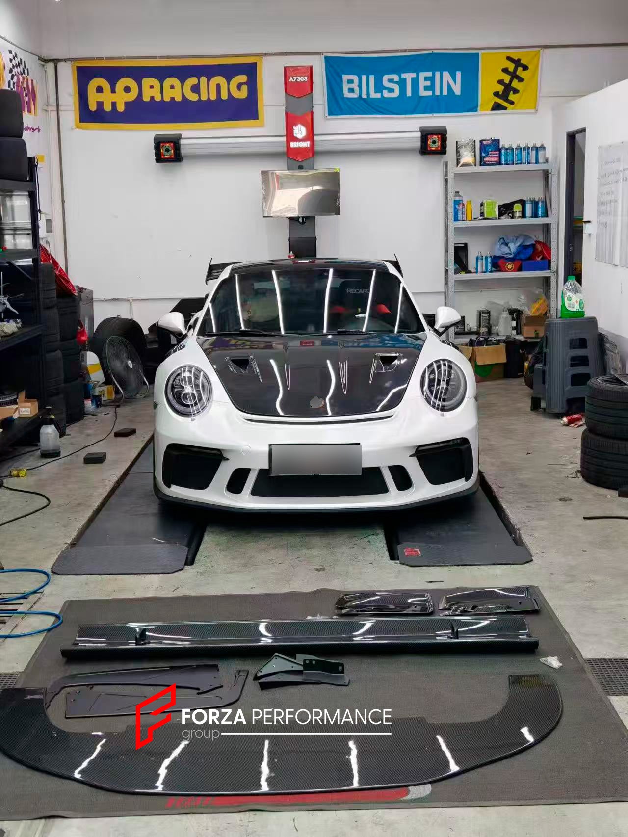 DRY CARBON BODY KIT for PORSCHE 911 991 GT3 GT3RS 2013 - 2019 Forza Performance custom fit buy Track style design