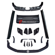DRY CARBON BODY KIT for PORSCHE 911 991.2 GT3 RS 2018 - 2020 Forza Performance custom fit CMST design style 