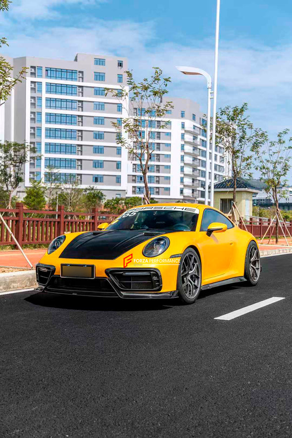 DRY CARBON BODY KIT FOR PORSCHE 911 992 CARRERA 2019+

Set includes:

Front Lip
Front Upper Lip
Front Vent Cover
Hood
Side Skirts

Rear Decklid Spoiler
Rear Diffuser

Material: Dry Carbon

NOTE: Professional installation is required

Contact us for pricing

Payment ►
Visa
Mastercard
PayPal with a credit card (add 4.4% at checkout)
Payoneer

Shipment ►

By express DHL/UPS/TNT/FedEx
To the local international airport
Special line by air
Special line by the sea
To Europe and the UK by train

Please let us know