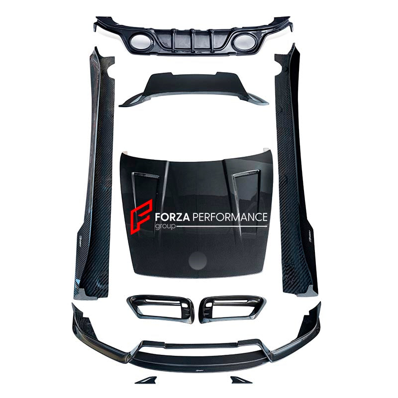 DRY CARBON BODY KIT for PORSCHE 911 992 CARRERA S 2019+ Forza Performance custom fit CMST design style 