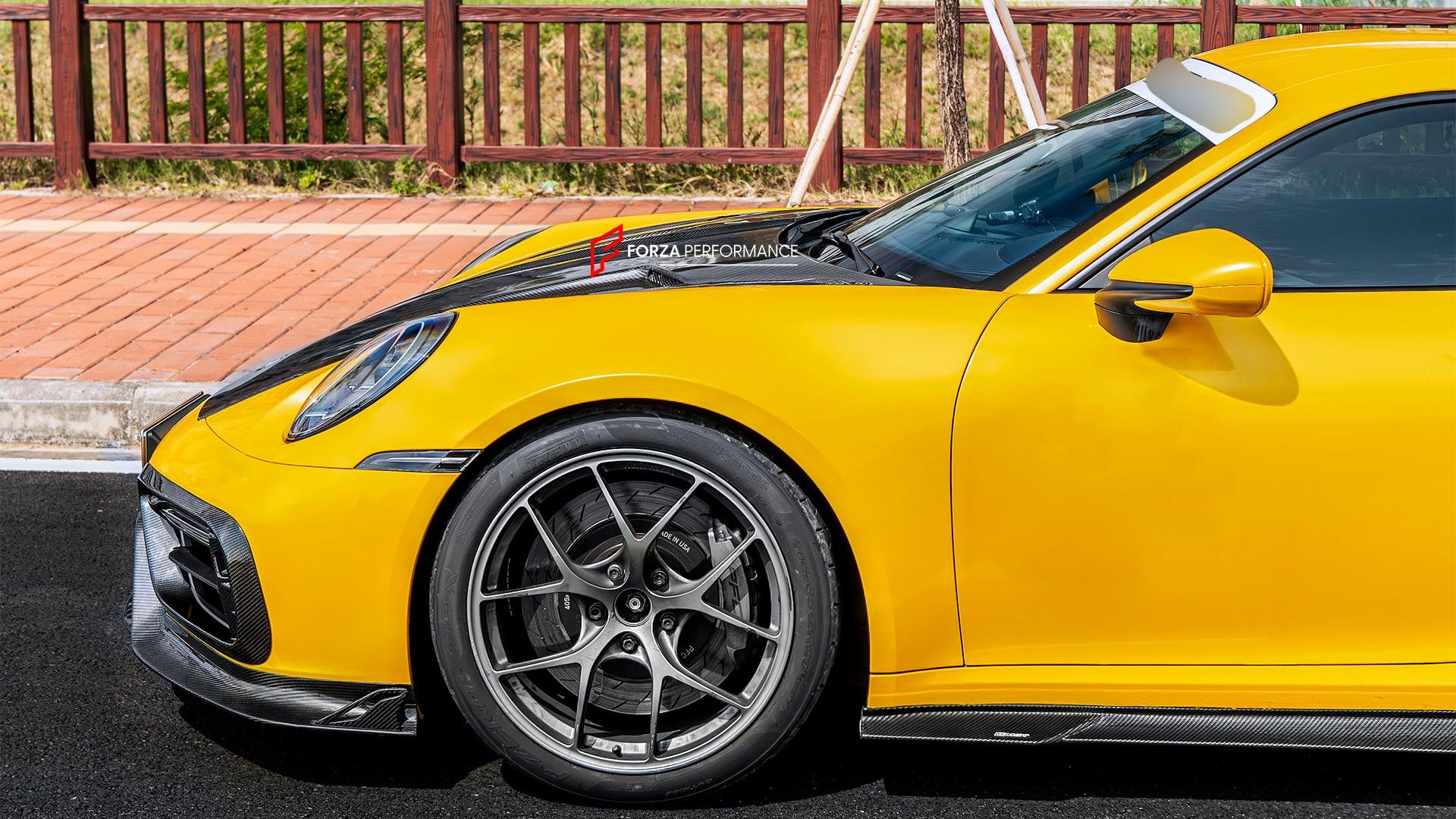DRY CARBON BODY KIT for PORSCHE 911 992 CARRERA S 2019+ Forza Performance custom fit CMST design style 