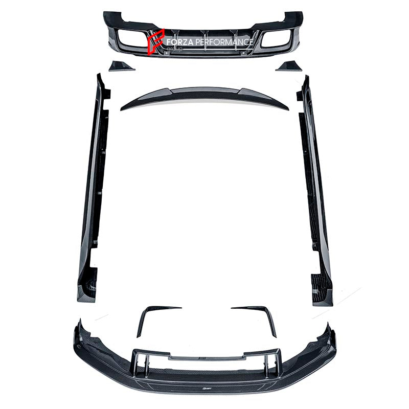 DRY CARBON BODY KIT for PORSCHE PANAMERA 972 2024+ Forza Performance custom fit CMST design style 