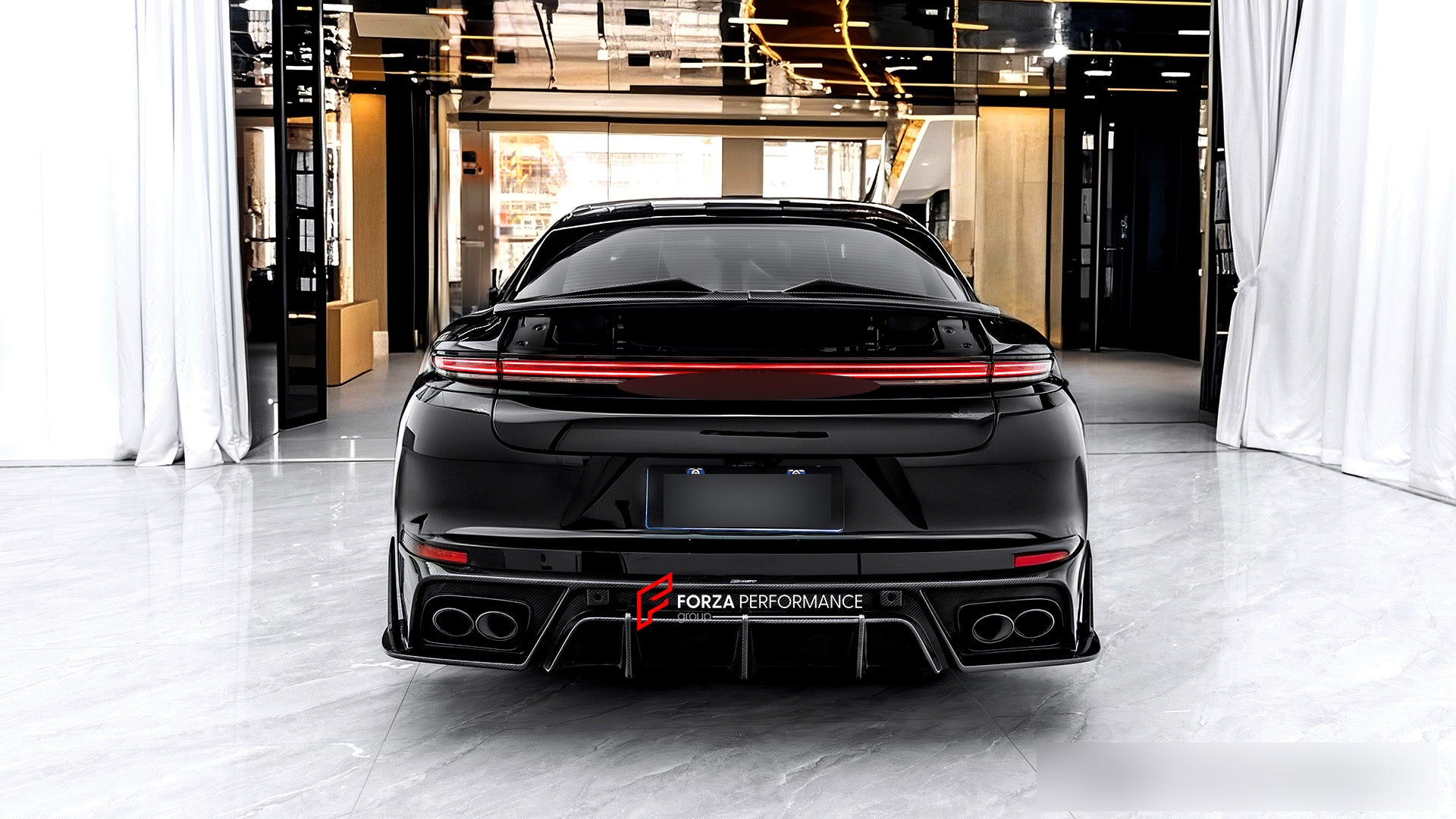 DRY CARBON BODY KIT for PORSCHE PANAMERA 972 2024+ Forza Performance custom fit CMST design style 