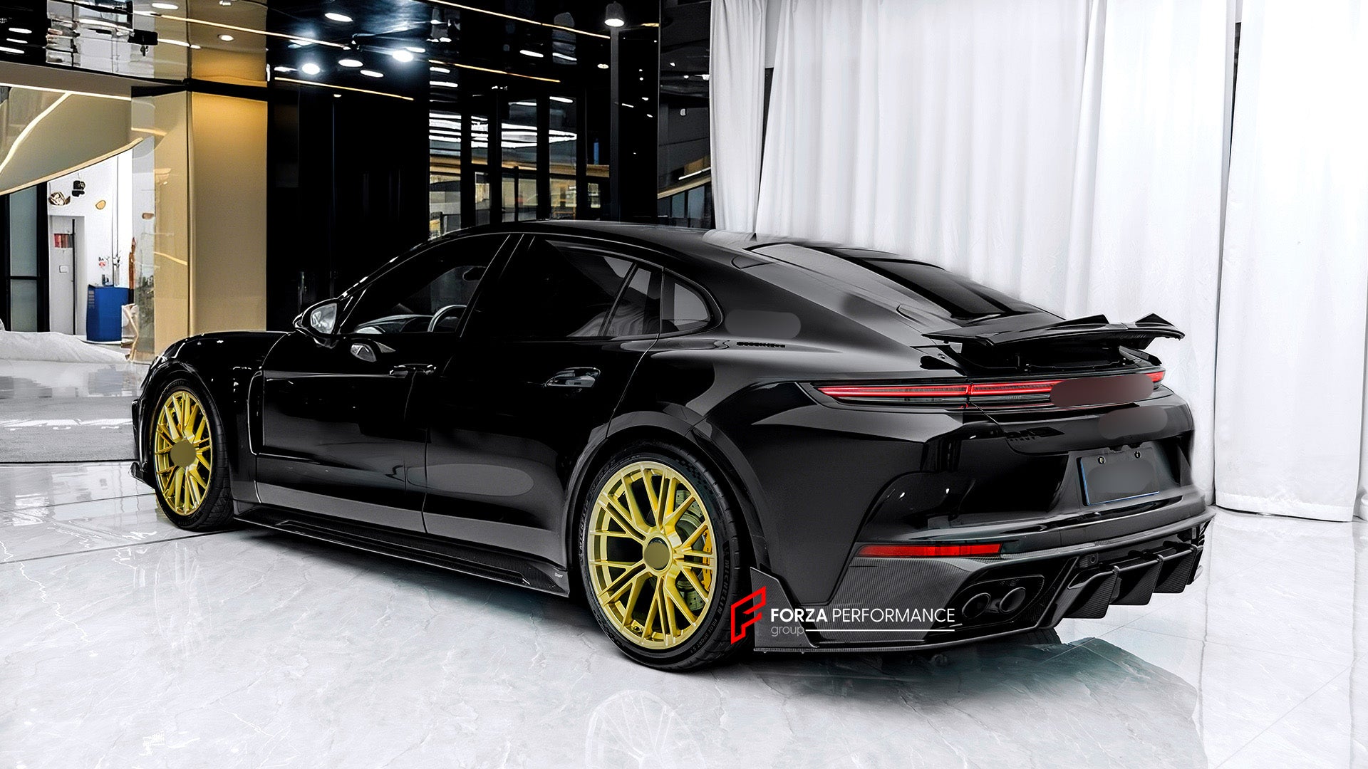 DRY CARBON BODY KIT for PORSCHE PANAMERA 972 2024+ Forza Performance custom fit CMST design style 