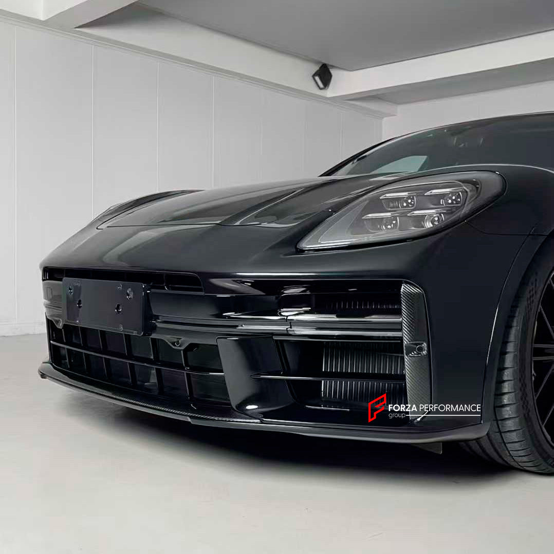 DRY CARBON BODY KIT for PORSCHE PANAMERA GTS 972 976 2024+

Set includes:

Front Lip
Front Bumper Air Vent Trims
Rear Diffuser

Material: Dry Carbon

NOTE: Professional installation is required.
