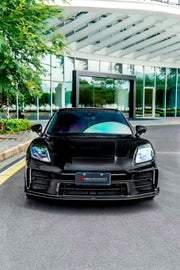 DRY CARBON BODY KIT for PORSCHE PANAMERA 972 976 2024+

Set includes:

Front Lip
Front Bumper Trims
Side Skirts
Rear Diffuser
Rear Spoiler


Material: Dry Carbon

NOTE: Professional installation is required.