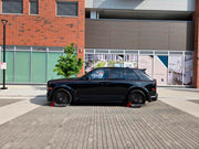 DRY CARBON BODY KIT for ROLLS ROYCE CULLINAN 2018 - 2024

Set includes:

Front Bumper
Front Fenders
Front Fender Flares
Side Skirts
Rear Fender Flares

Roof Spoiler
Rear Spoiler
Rear Bumper
Exhaust Tips

Material: Dry Carbon