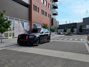 DRY CARBON BODY KIT for ROLLS ROYCE CULLINAN 2018 - 2024

Set includes:

Front Bumper
Front Fenders
Front Fender Flares
Side Skirts
Rear Fender Flares

Roof Spoiler
Rear Spoiler
Rear Bumper
Exhaust Tips

Material: Dry Carbon