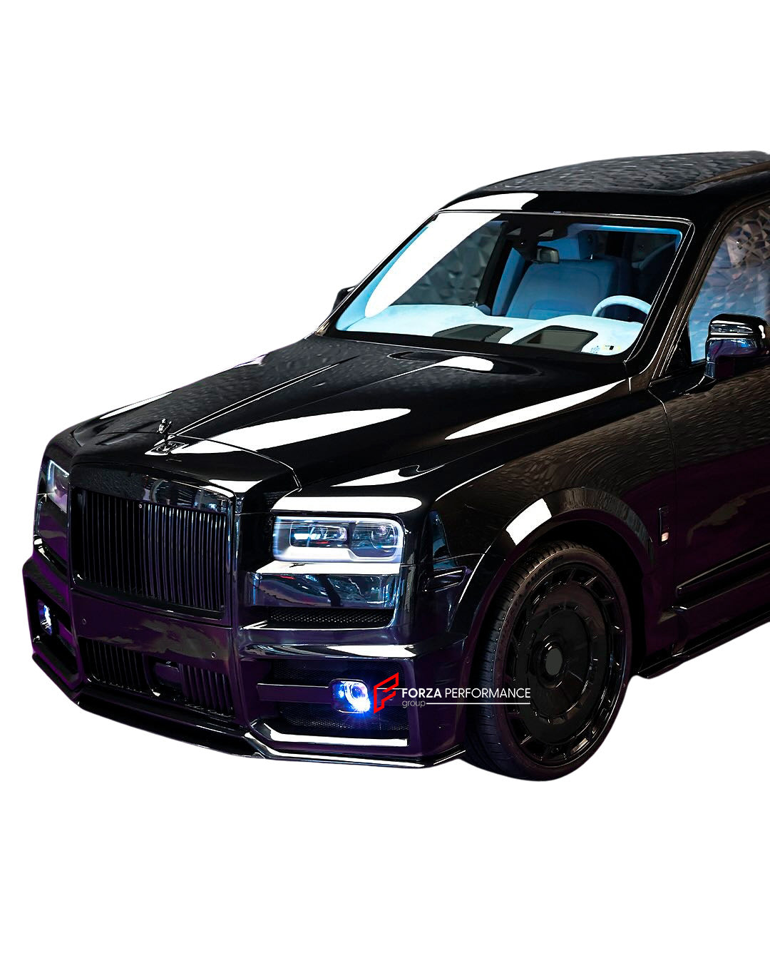 DRY CARBON BODY KIT for ROLLS ROYCE CULLINAN 2018 - 2024

Set includes:

Front Bumper
Front Fenders
Front Fender Flares
Side Skirts
Rear Fender Flares

Roof Spoiler
Rear Spoiler
Rear Bumper
Exhaust Tips

Material: Dry Carbon