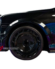 DRY CARBON BODY KIT for ROLLS ROYCE CULLINAN 2018 - 2024

Set includes:

Front Bumper
Front Fenders
Front Fender Flares
Side Skirts
Rear Fender Flares

Roof Spoiler
Rear Spoiler
Rear Bumper
Exhaust Tips

Material: Dry Carbon