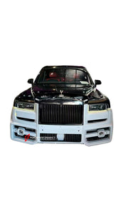 DRY CARBON BODY KIT for ROLLS ROYCE CULLINAN 2018 - 2024

Set includes:

Front Bumper
Front Fenders
Front Fender Flares
Side Skirts
Rear Fender Flares

Roof Spoiler
Rear Spoiler
Rear Bumper
Exhaust Tips

Material: Dry Carbon