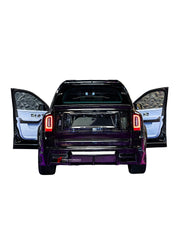 DRY CARBON BODY KIT for ROLLS ROYCE CULLINAN 2018 - 2024

Set includes:

Front Bumper
Front Fenders
Front Fender Flares
Side Skirts
Rear Fender Flares

Roof Spoiler
Rear Spoiler
Rear Bumper
Exhaust Tips

Material: Dry Carbon