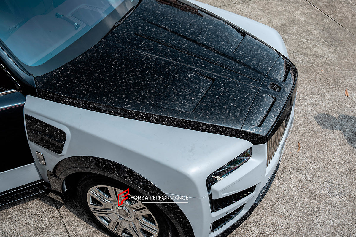 BODY KIT for ROLLS-ROYCE CULLINAN SERIES 2 2024+




Set includes:

Front Lip
Front Bumper
Front Bumper Meshes

Front Grille Frame
Hood / Bonnet
Front Fenders
Fenders Flares
Door Covers
Side Skirts
Roof Spoiler
D-Pillar Panel
Rear Trunk Spoiler
Rear Panel
Rear Bumper
Rear Diffuser
Exhaust Tips
Material: Dry Carbon
