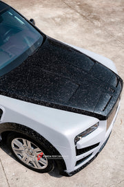 BODY KIT for ROLLS-ROYCE CULLINAN SERIES 2 2024+




Set includes:

Front Lip
Front Bumper
Front Bumper Meshes

Front Grille Frame
Hood / Bonnet
Front Fenders
Fenders Flares
Door Covers
Side Skirts
Roof Spoiler
D-Pillar Panel
Rear Trunk Spoiler
Rear Panel
Rear Bumper
Rear Diffuser
Exhaust Tips
Material: Dry Carbon

