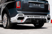 BODY KIT for ROLLS-ROYCE CULLINAN SERIES 2 2024+




Set includes:

Front Lip
Front Bumper
Front Bumper Meshes

Front Grille Frame
Hood / Bonnet
Front Fenders
Fenders Flares
Door Covers
Side Skirts
Roof Spoiler
D-Pillar Panel
Rear Trunk Spoiler
Rear Panel
Rear Bumper
Rear Diffuser
Exhaust Tips
Material: Dry Carbon
