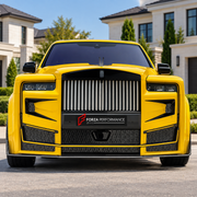 DRY CARBON BODY KIT for ROLLS-ROYCE CULLINAN SERIES II 2024+ FORZA PERFORMANCE custom fit Keyvany Style

Set includes:
Front Lip
Front Bumper
Body Side Door Moldings
Side Skirts
Roof Spoiler
Ducktail Spoiler
Rear Diffuser

Material: Dry Carbon

NOTE: Professional installation is required.