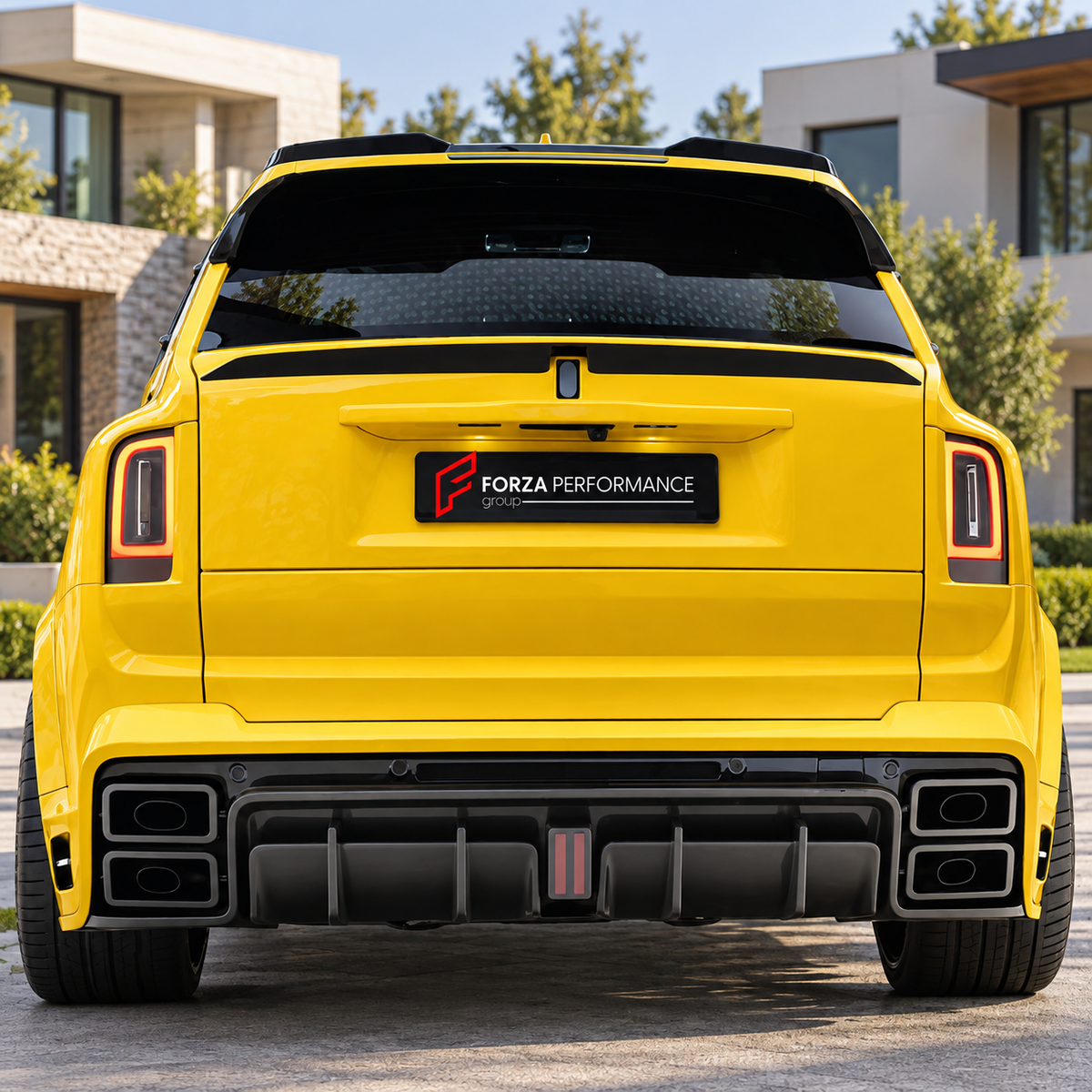 DRY CARBON BODY KIT for ROLLS-ROYCE CULLINAN SERIES II 2024+ FORZA PERFORMANCE custom fit Keyvany Style

Set includes:
Front Lip
Front Bumper
Body Side Door Moldings
Side Skirts
Roof Spoiler
Ducktail Spoiler
Rear Diffuser

Material: Dry Carbon

NOTE: Professional installation is required.