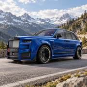 DRY CARBON BODY KIT for ROLLS-ROYCE CULLINAN SERIES II 2024+ FORZA PERFORMANCE custom fit Keyvany Style

Set includes:
Front Lip
Front Bumper
Body Side Door Moldings
Side Skirts
Roof Spoiler
Ducktail Spoiler
Rear Diffuser

Material: Dry Carbon

NOTE: Professional installation is required.