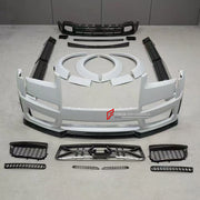 DRY CARBON BODY KIT for ROLLS-ROYCE CULLINAN SERIES II 2024+ FORZA PERFORMANCE custom fit 1016 Industries Style

Set includes:
Front Lip
Front Bumper Assembly
Front Bumper Air Vent Covers
Front Grille
Fender Flares
Side Skirts
Ducktail Spoiler
Rear Diffuser

Material: Dry Carbon

NOTE: Professional installation is required.
