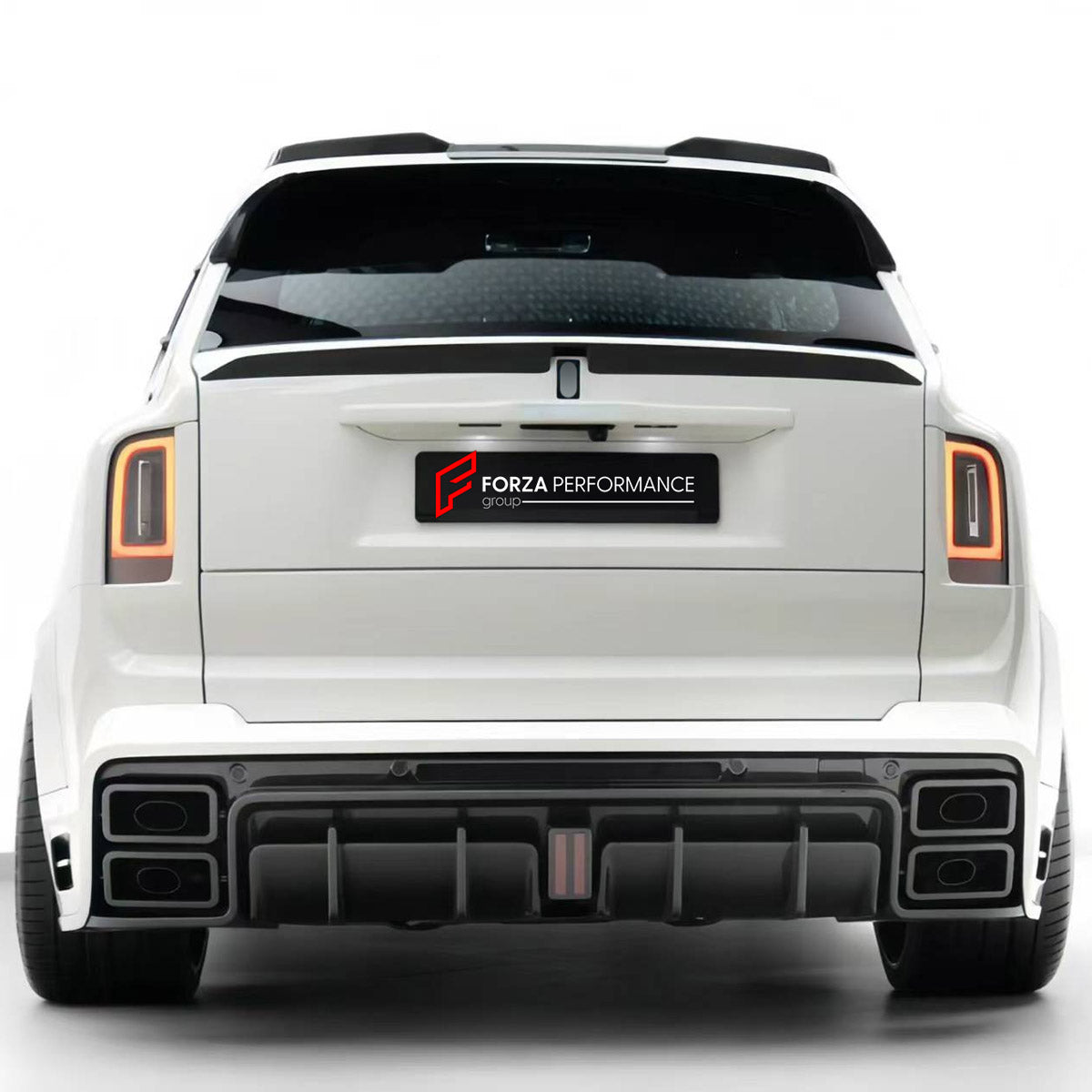 DRY CARBON BODY KIT for ROLLS-ROYCE CULLINAN SERIES II 2024+ FORZA PERFORMANCE custom fit Keyvany Style

Set includes:
Front Lip
Front Bumper
Body Side Door Moldings
Side Skirts
Roof Spoiler
Ducktail Spoiler
Rear Diffuser

Material: Dry Carbon

NOTE: Professional installation is required.