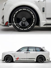 DRY CARBON BODY KIT for ROLLS-ROYCE CULLINAN SERIES II 2024+ FORZA PERFORMANCE custom fit Keyvany Style

Set includes:
Front Lip
Front Bumper
Body Side Door Moldings
Side Skirts
Roof Spoiler
Ducktail Spoiler
Rear Diffuser

Material: Dry Carbon

NOTE: Professional installation is required.
