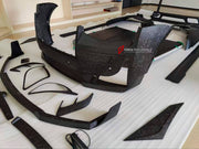 DRY CARBON BODY KIT for ROLLS-ROYCE GHOST II RR21 2020 - 2025

Set includes:
Front Lip
Front Bumper Assembly
Hood Bonnet
Front Fenders
Side Skirts
Ducktail Spoiler
Rear Diffuser
Exhaust Tips

Material: Dry Carbon

NOTE: Professional installation is required.