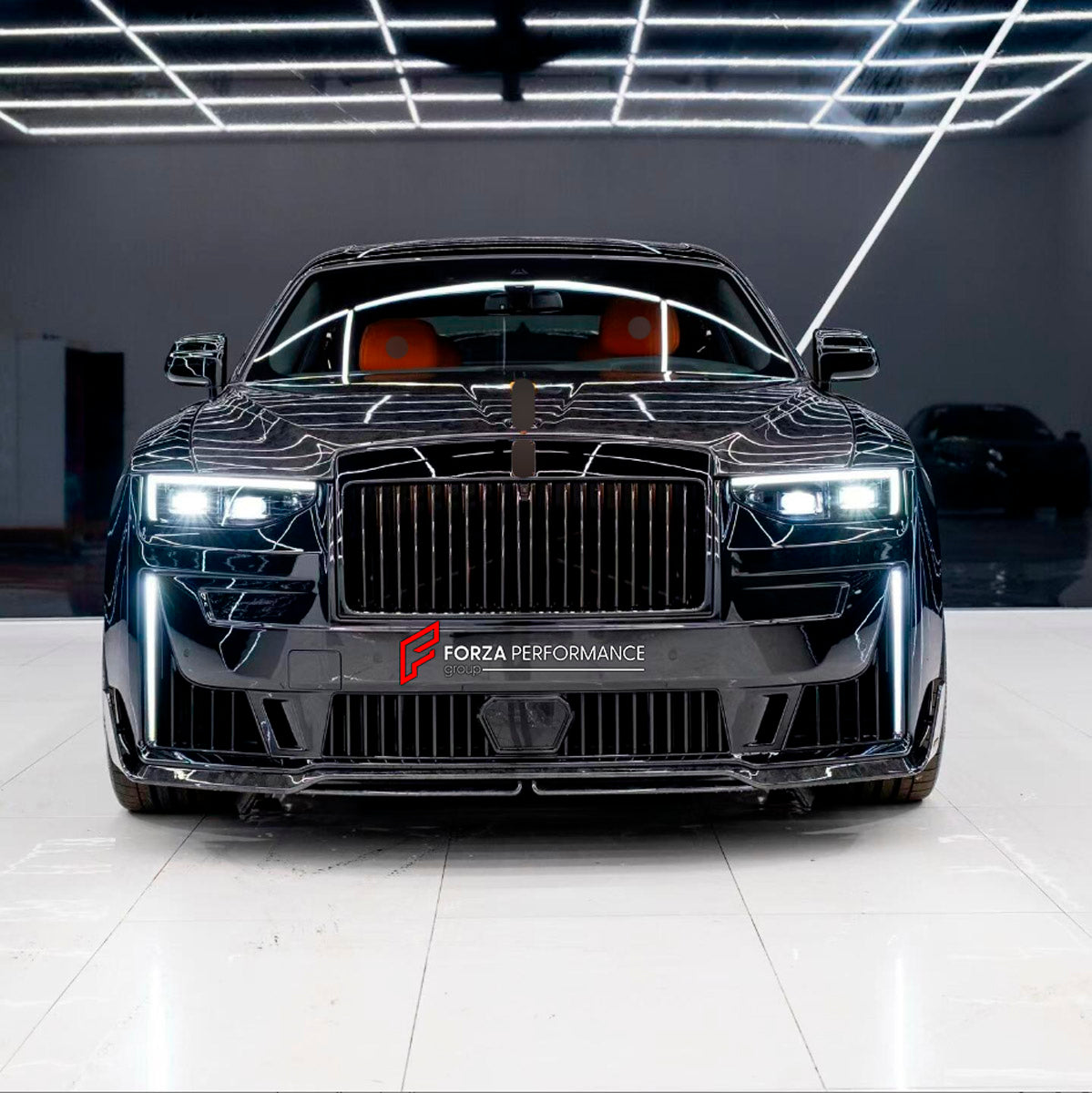 DRY CARBON BODY KIT for ROLLS-ROYCE GHOST II RR21 2020 - 2025

Set includes:
Front Lip
Front Bumper Assembly
Hood Bonnet
Front Fenders
Side Skirts
Ducktail Spoiler
Rear Diffuser
Exhaust Tips

Material: Dry Carbon

NOTE: Professional installation is required.