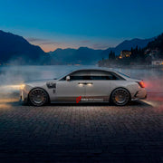 DRY CARBON BODY KIT for ROLLS-ROYCE GHOST II RR21 2020 - 2025

Set includes:
Front Lip
Front Bumper Assembly
Hood Bonnet
Front Fenders
Side Skirts
Ducktail Spoiler
Rear Diffuser
Exhaust Tips

Material: Dry Carbon

NOTE: Professional installation is required.