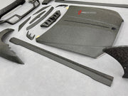 DRY CARBON BODY KIT for ROLLS ROYCE GHOST RR21 FACELIFT 2025+ FORZA PERFORMANCE Mansory+
Set includes:

Front Lip
Front Bumper Assembly
Hood Bonnet
Side Skirts
Ducktail Spoiler
Rear Bumper Assembly
Rear Diffuser
Material: Dry Carbon

NOTE: Professional installation is required.
