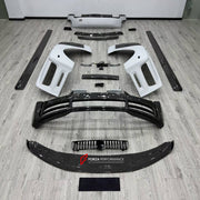 DRY CARBON BODY KIT for ROLLS-ROYCE PHANTOM VIII RR11 2017+ FORZA PERFORMANCE custom fit M Style

Set includes:
Front Lip
Front Bumper Assembly
Side Skirts
Ducktail Spoiler
Rear Bumper Assembly

Material: Dry Carbon

NOTE: Professional installation is required.