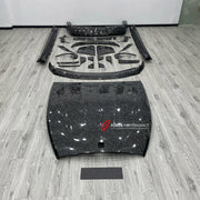 DRY CARBON BODY KIT for ROLLS-ROYCE SPECTRE 2023+ FORZA PERFORMANCE custom fit M Style

Set includes:
Front Lip
Front Bumper Canards
Hood Bonnet
Side Skirts
Rear Diffuser

Material: Dry Carbon, Carbon

NOTE: Professional installation is required.