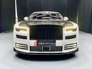DRY CARBON BODY KIT for ROLLS-ROYCE GHOST 2020+  Set includes:  Hood Front Bumper Front Lip Side Skirts Rear Bumper Rear Diffuser Rear Spoiler Roof Spoiler