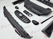 DRY CARBON BODY KIT for SMART FORTWO III W453 2014 - 2022  Set includes:  Front Hood/Bonnet Front Lip Mirror Covers Side Skirts Door Knobs Door Add-ons Rear Spoiler Rear Diffuser